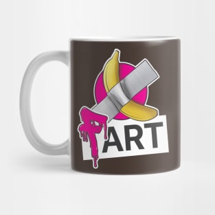 Banana with tape not art 01 Mug